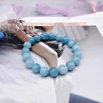 Peaceful Tidings Aquamarine Bracelet