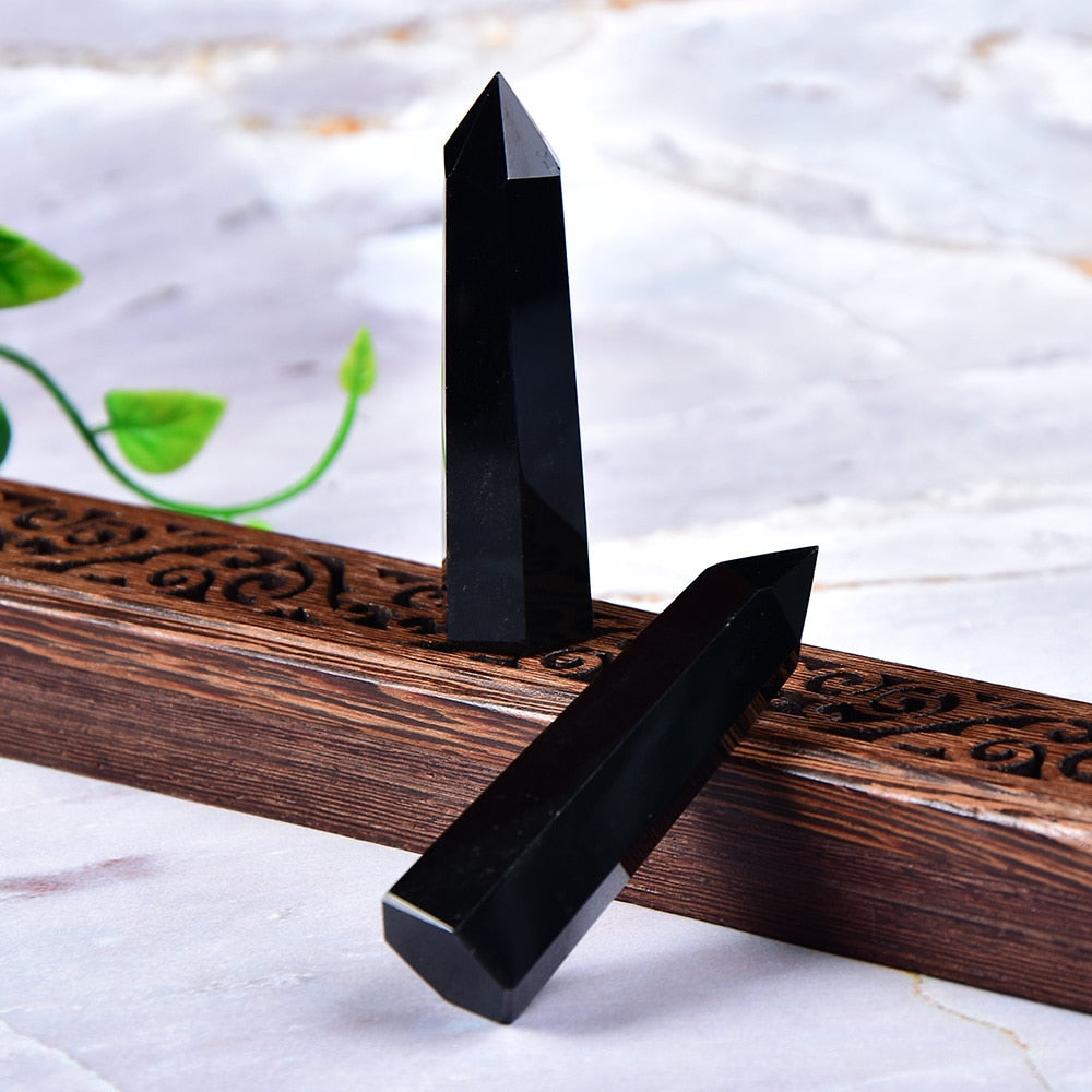 Steadfast Obsidian Protection Wand