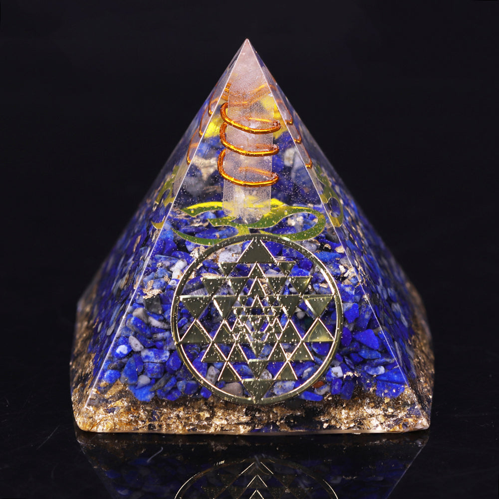 Protection and Prosperity Orgonite Pyramid