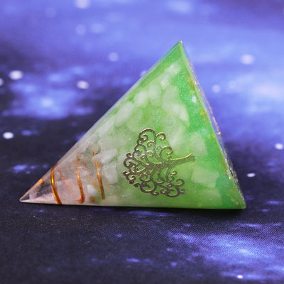 White Quartz Healing Cone Pyramid