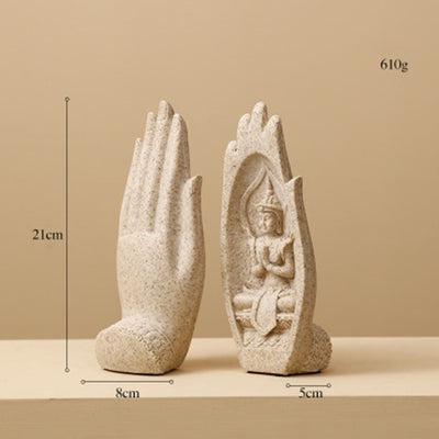 Tathagata Buddha Hands Statue