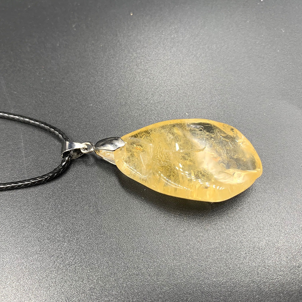Cleansing and Energizing Citrine Pendant Necklace