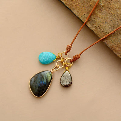The Soul Trinity Crystal Necklace