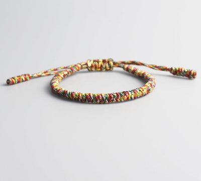 "Colors of Buddha" Tibetan Knot Bracelets