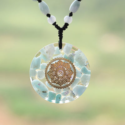 Healing Mandala Orgone Necklace
