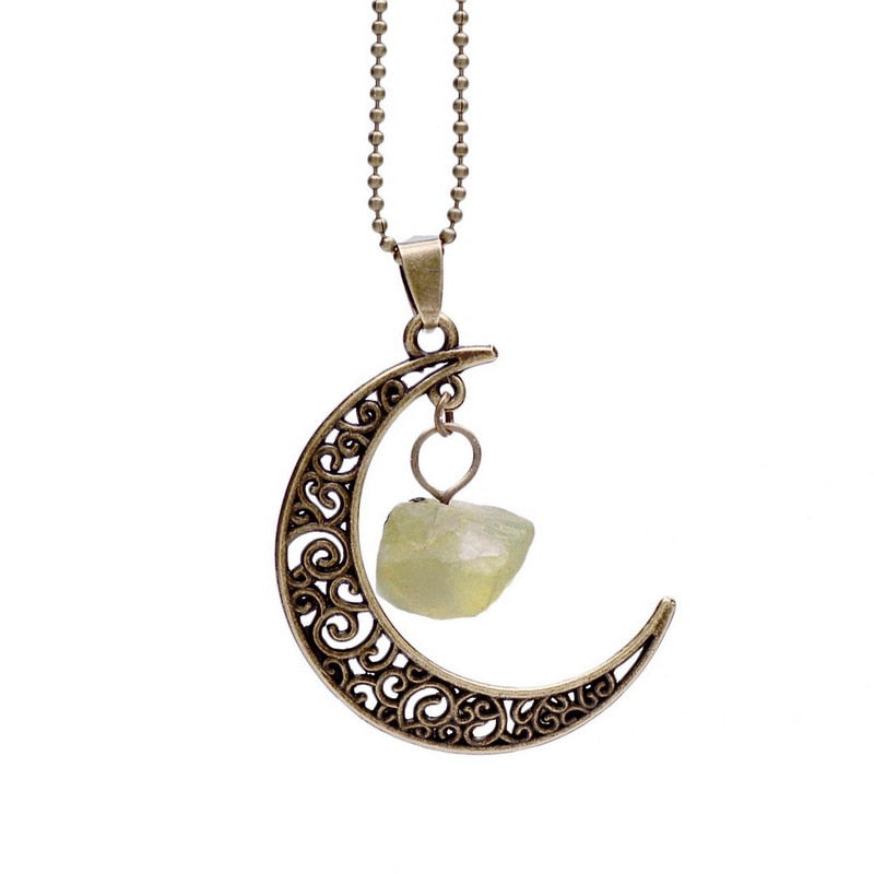 Moon Gem Necklace – Project Yourself