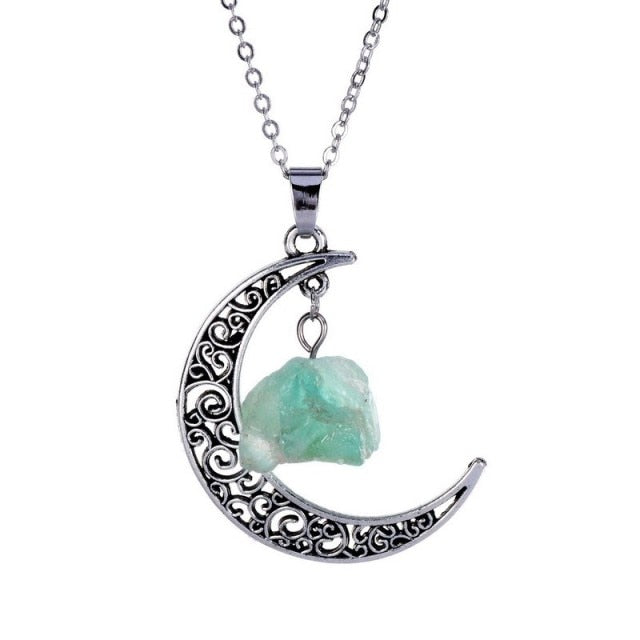 Moon Gem Necklace