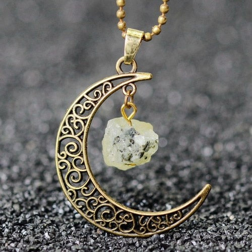 Moon Gem Necklace