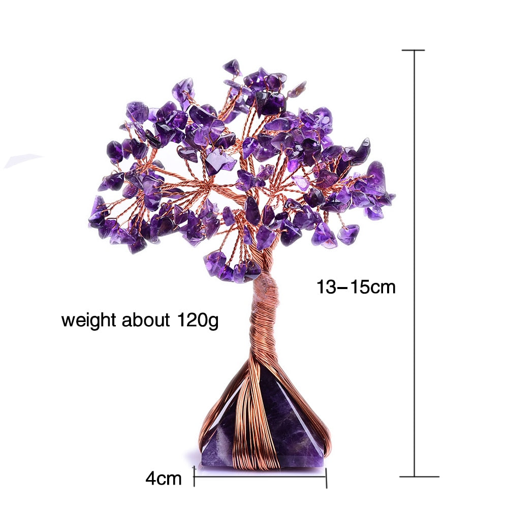 Wealth and Luck Crystal Money Tree Project Yourself