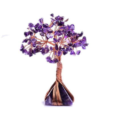 Wealth and Luck Crystal Money Tree
