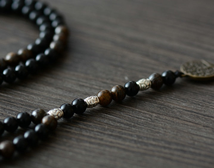 Black Agate Grounding Necklace