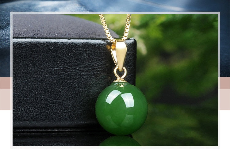 Green Jade Purity Necklace
