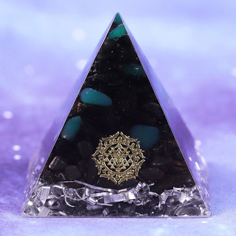 Crystal Protector Orgone Pyramid