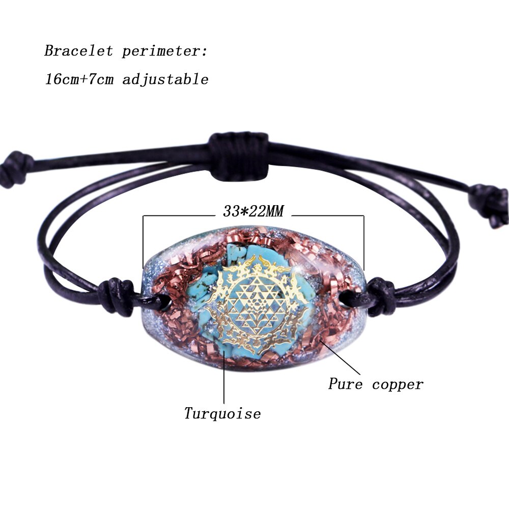 Turquoise Orgone Bracelet