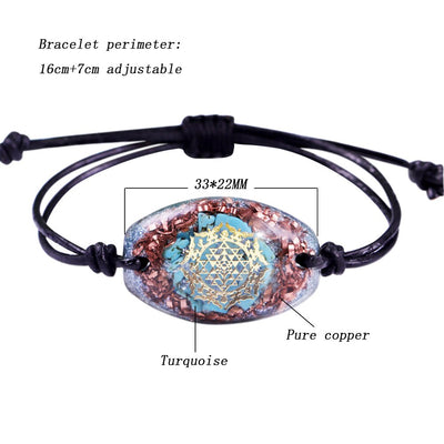 Turquoise Orgone Bracelet