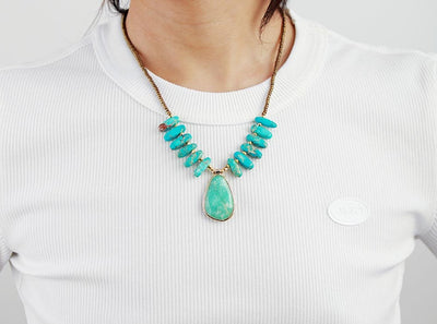 Ocean Of Opportunity Amazonite Necklace