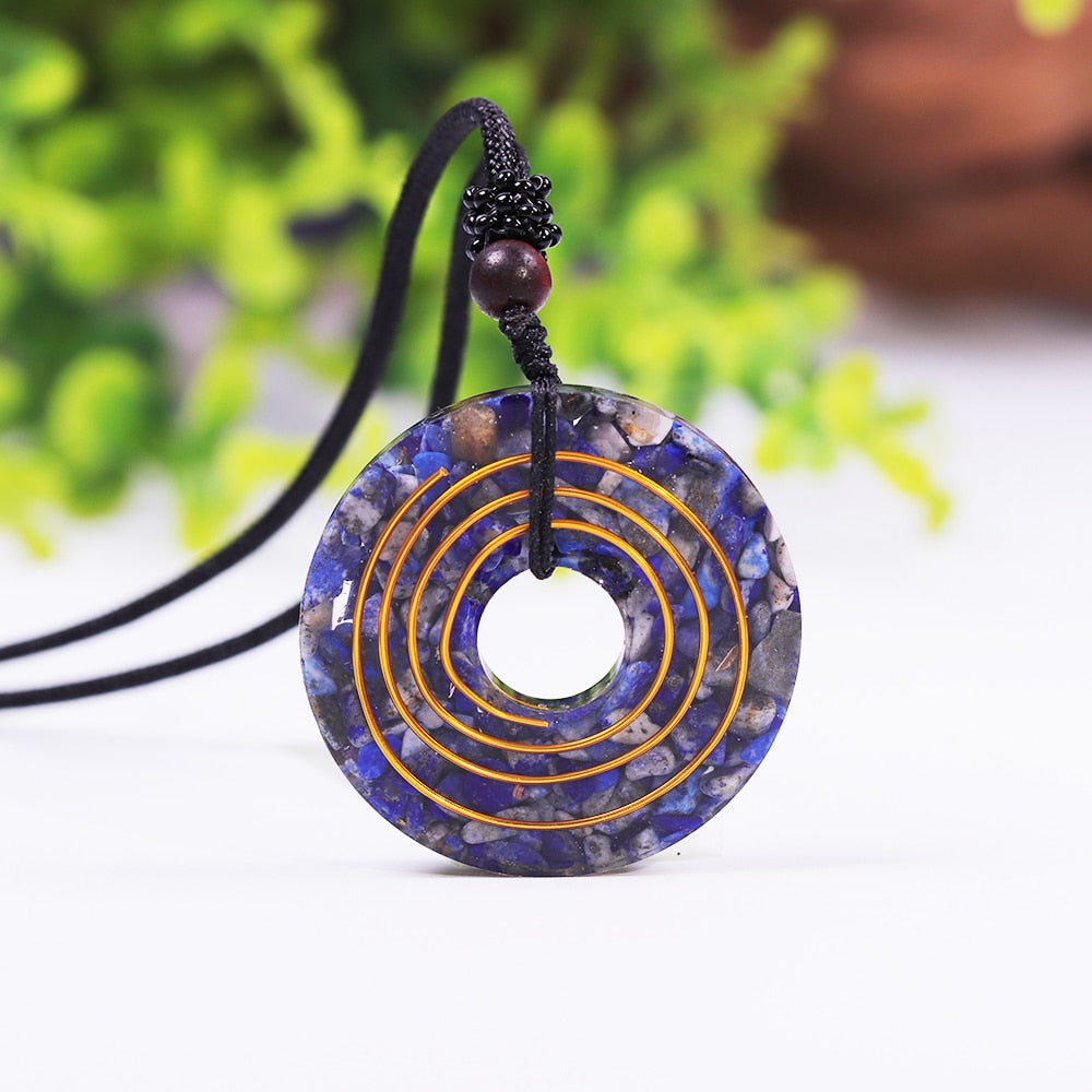 Lapis Lazuli Orgone Necklace