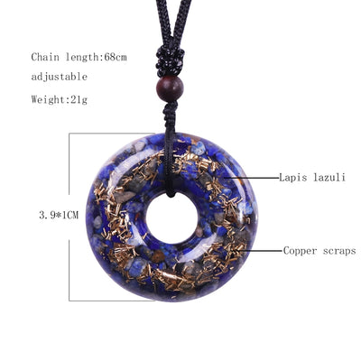 Lapis Lazuli Orgone Necklace