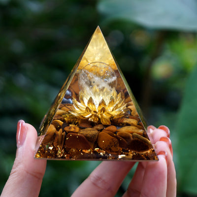 Golden Opportunity Orgone Pyramid