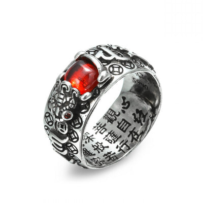 Pi Xiu Charms Protection Ring