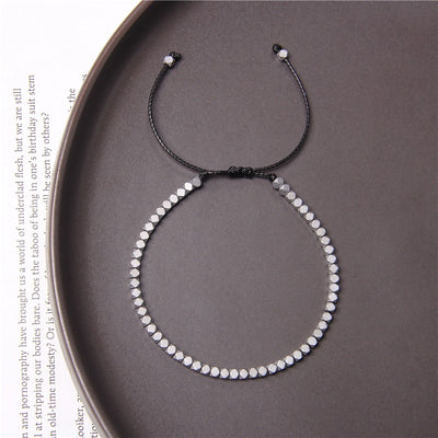 Adjustable Hematite Protection Bracelet