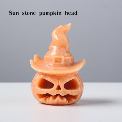 Sunstone Pumpkin Head Lamp