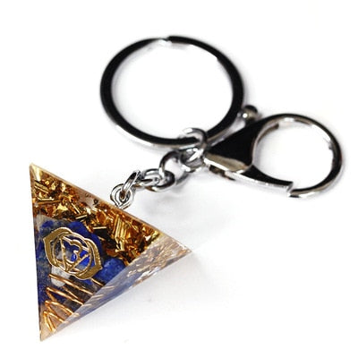 Lapis Lazuli Wisdom Pyramid Key Holder