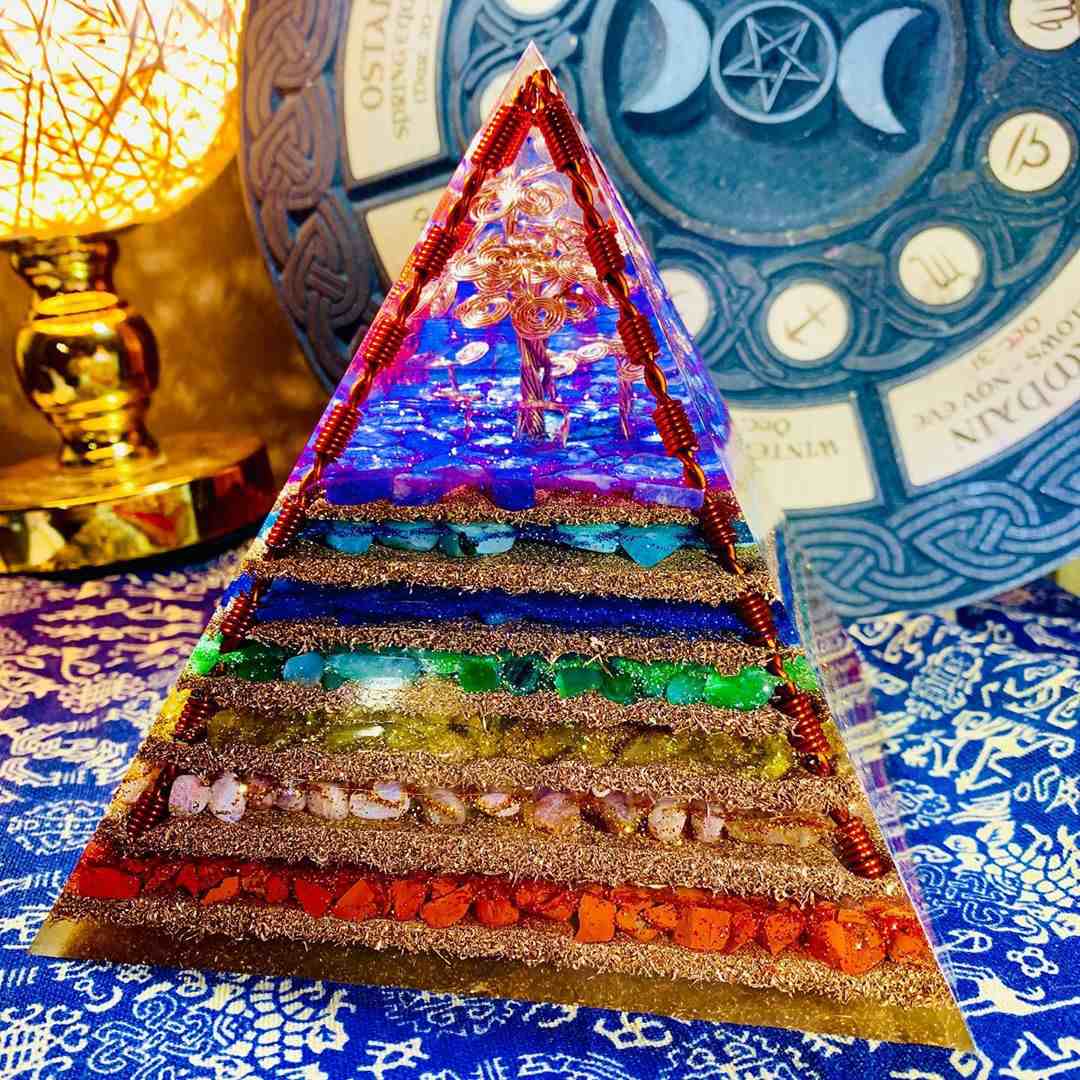 High-Frequency Seven Chakra Pyramid Generator