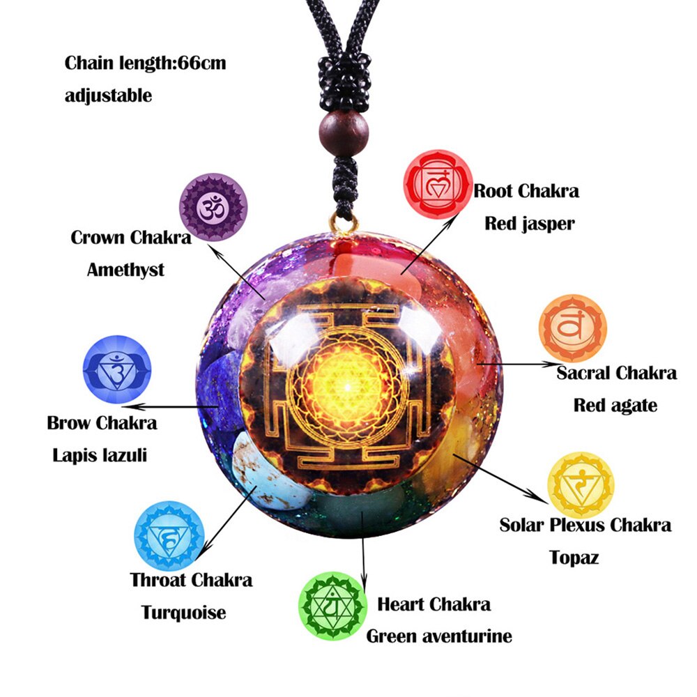 7 Treasures Chakra Balance Necklace