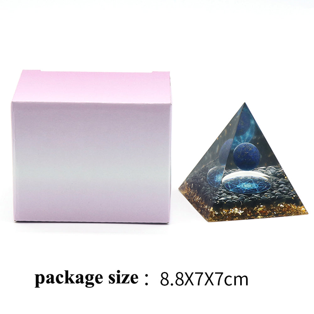 Lapis Lazuli Orgone Pyramid