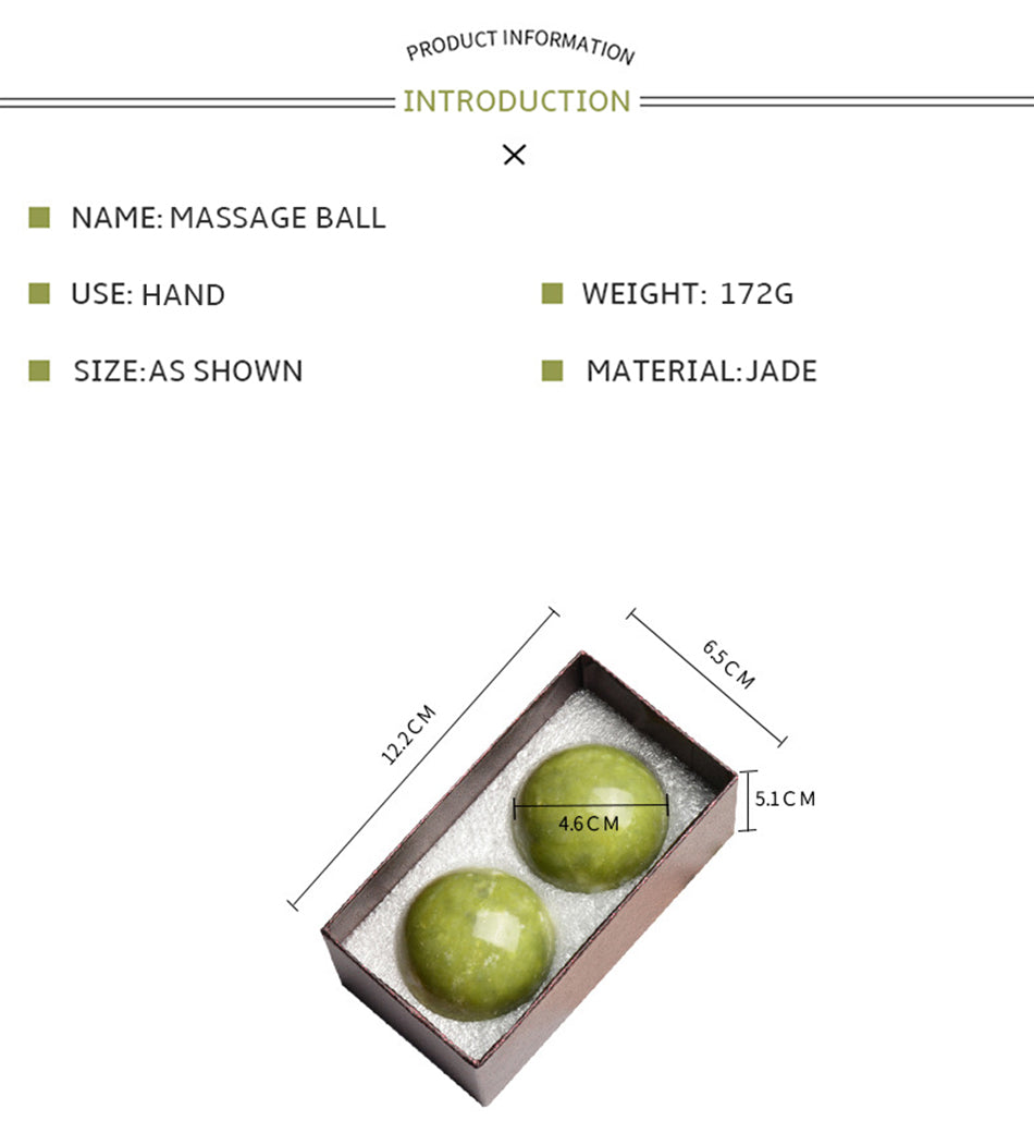Jade Stone Massage Ball