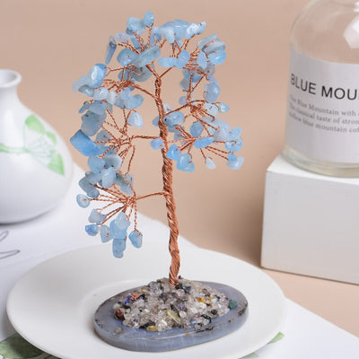 Aquamarine Season Of Joy Gem Tree