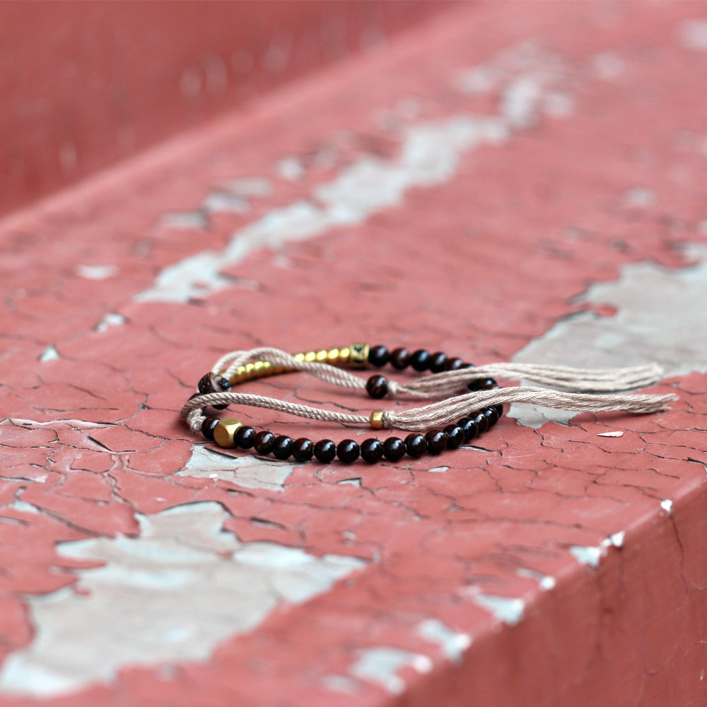 Tibetan Beads Copper Bracelet