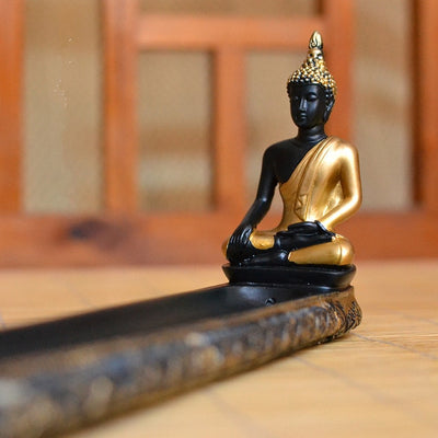 Buddha Resin Stick Incense Burner