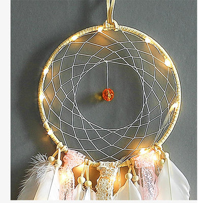 Lace Wrapped Love Dream Catcher
