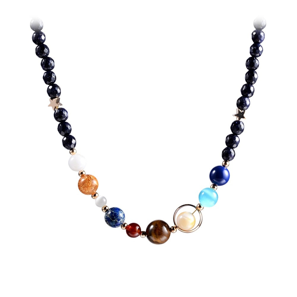 Cosmic Healer Gemstone Necklace