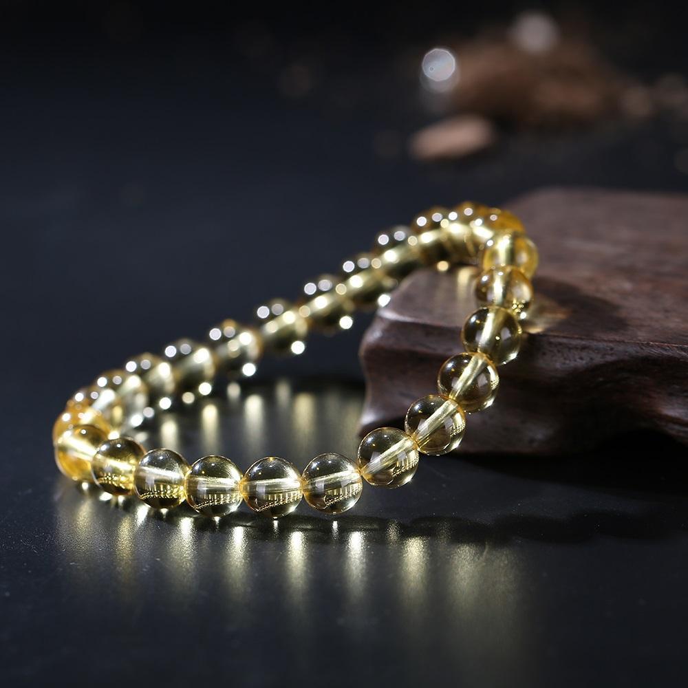 ROXY Natrual Clear Topaz Beads Bracelet Bracelet