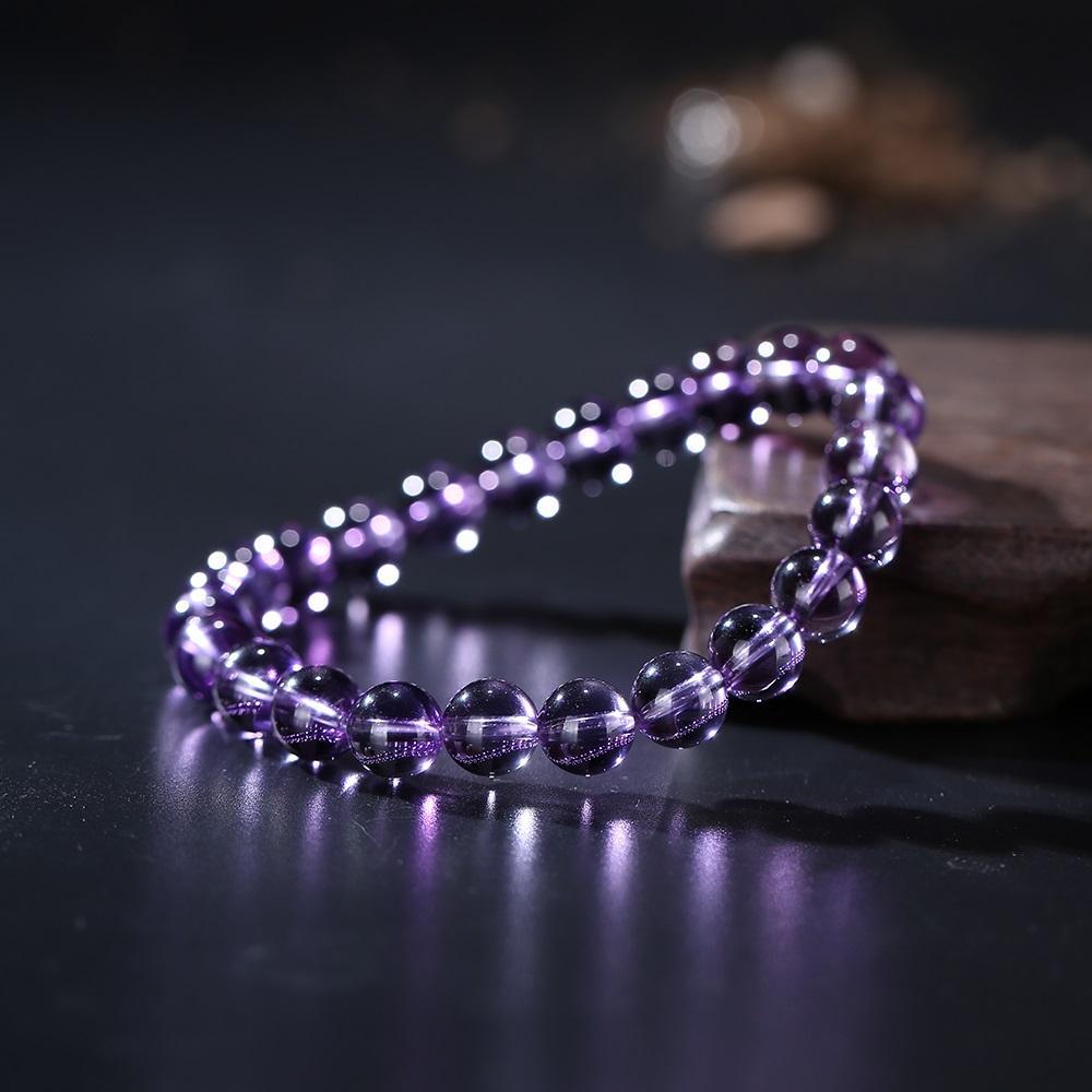 ROXY Natural Clear Amethyst Beads Bracelet Bracelet