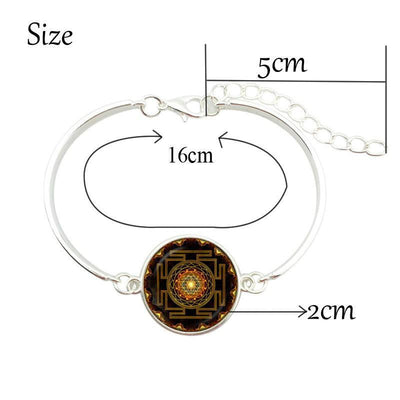 Sacred Sri Yantra Bracelet Bracelet