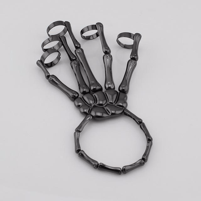 Skeleton Hand Bracelet Black Bracelet