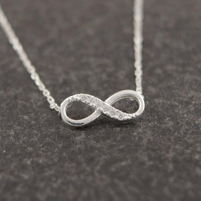 Sparkling Infinity Necklace Necklace