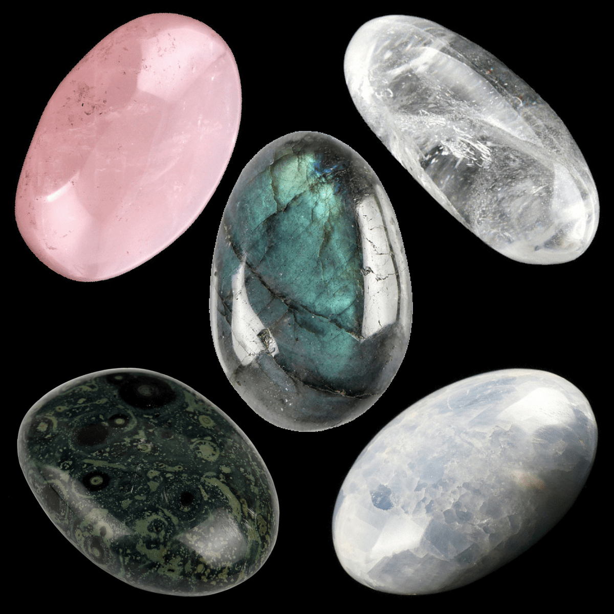 Spirit Palm Stone Crystals