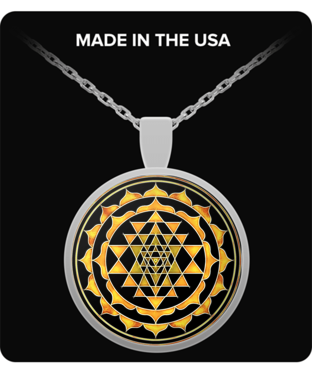 Sri Yantra Necklace – Project Yourself