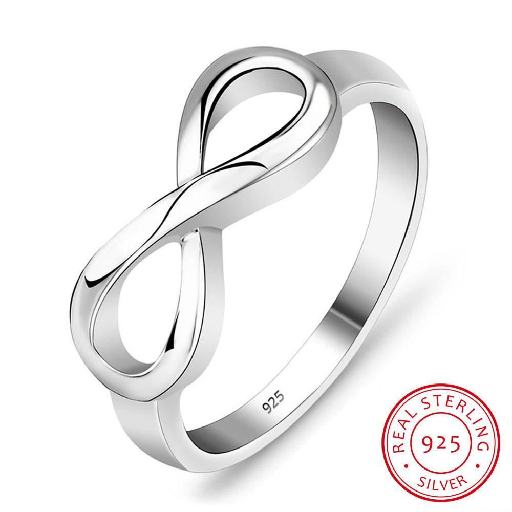 Sterling Silver Classic Infinity Ring – Project Yourself