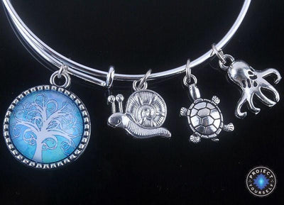 Stunning Tree of Life Adjustable Charms Bangles Bracelet Style 18 Bracelet