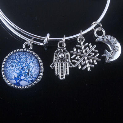 Stunning Tree of Life Adjustable Charms Bangles Bracelet Style 8 Bracelet
