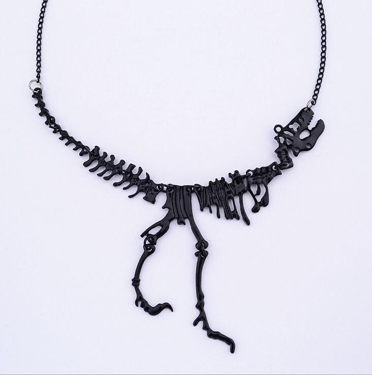 T-Rex Skeleton Necklace Black / Buy 1 - Save 50% Necklaces