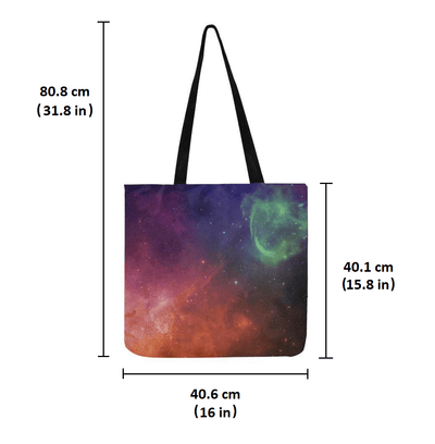 Universe Tote Bag Reusable Shopping Bag (Two sides) Shopping Tote Bag (1660)
