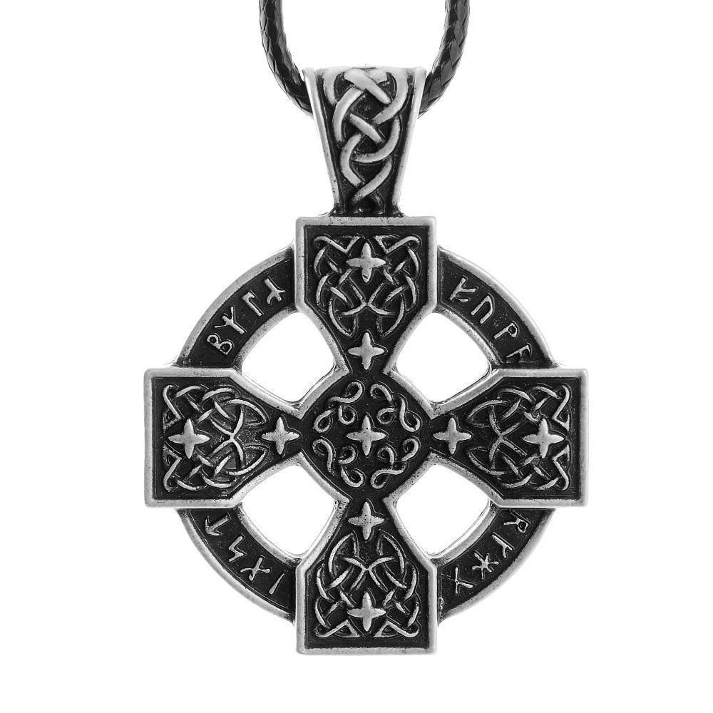 Viking Sun Cross Rune Necklace – Project Yourself