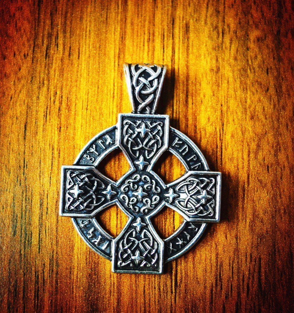 Viking Sun Cross Rune Necklace – Project Yourself